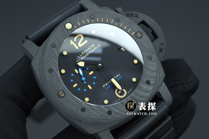 VS Factory Panerai Pam00616 Submarine Top-Replica-Herrenuhr, schwarzes Zifferblatt, Kautschukarmband, Real Shot Review