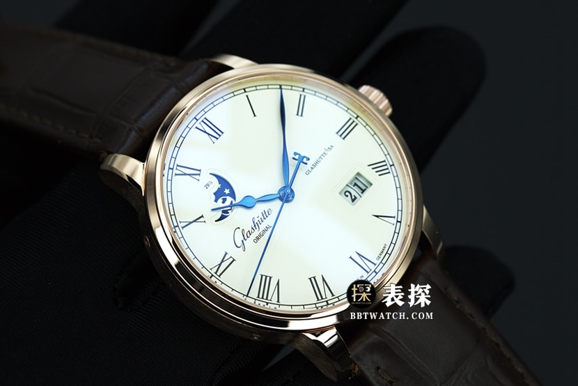 GF Factory Glashütte Original Councilor 100-04-32-15-04 Moon Phase 1:1 Clone Watch Real Shots