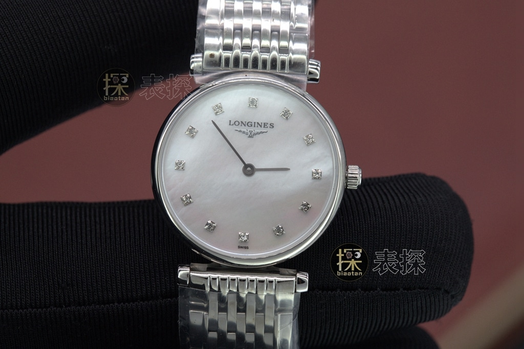 Longines Jialan Series Super Clone with White Mother-of-Pearl Dial, 2671 Steel Bracelet Watch