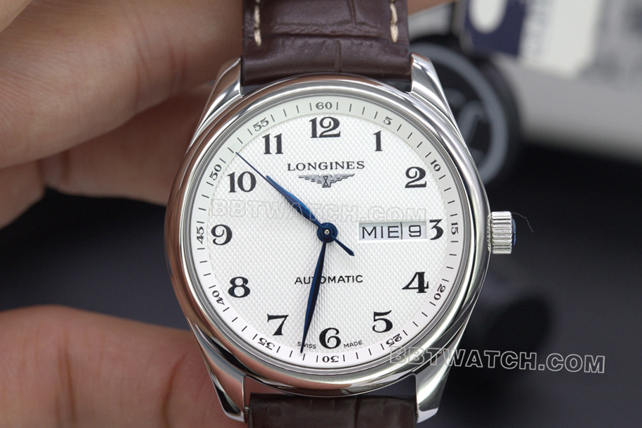 KL Longines Master Collection 42mm super clone silver-white dial one-to-one top replica automatic movement L2.920.4.78.3