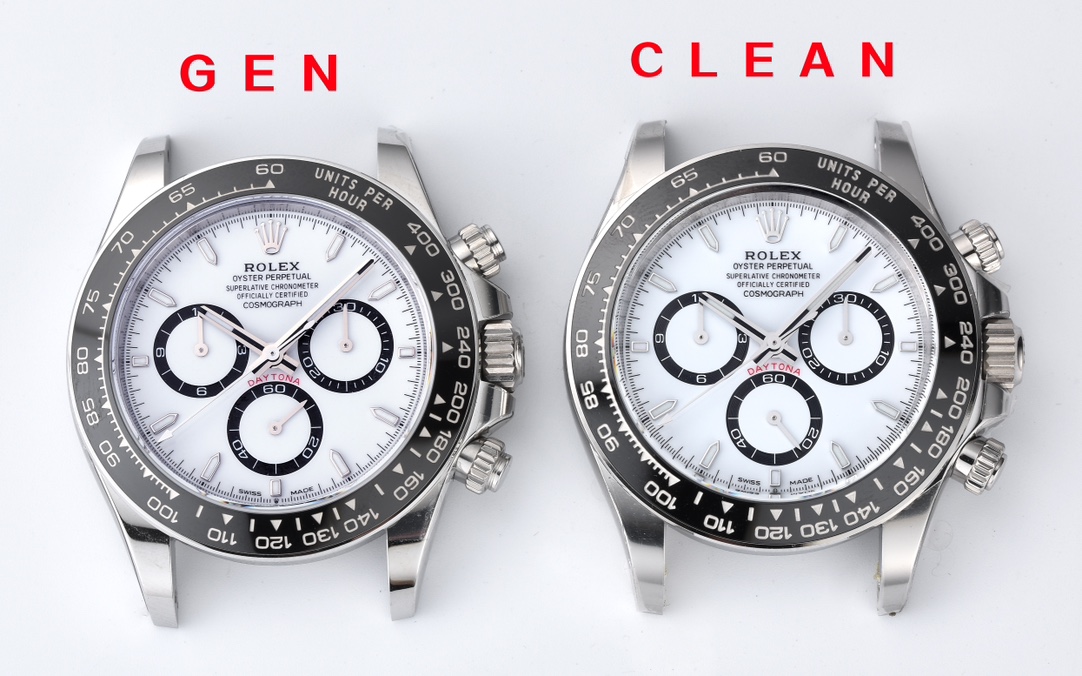 Clean Clean Factory Daytona Panda Dial 4131 Movement: Fake vs Real 1:1 Replica Watch Authenticity Comparison Review