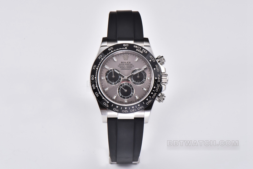 Rolex C Factory Daytona 116519 Cement Gray Ditone Super Clone Chronograph