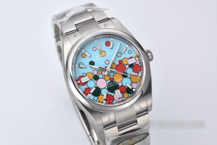 Rolex Oyster Perpetual 126000 C Factory 36mm Bubble Dial 1:1 Replica Watch m126000-0009