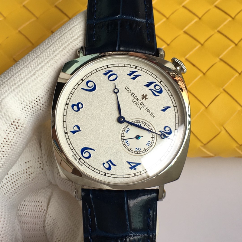 Vacheron Constantin TWC Historical Masterpieces 82035: Premium 1:1 super clone with stainless steel case and silver-white dial mechanical strap timepiece