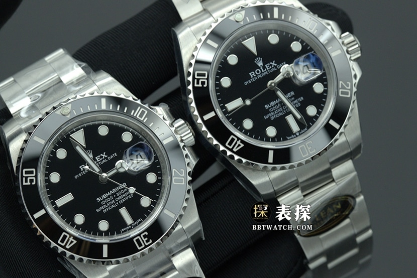 C factory Submariner Rolex 1:1 replica watches luminous black disk steel strap models m126610ln-0001, 116610LN-0001