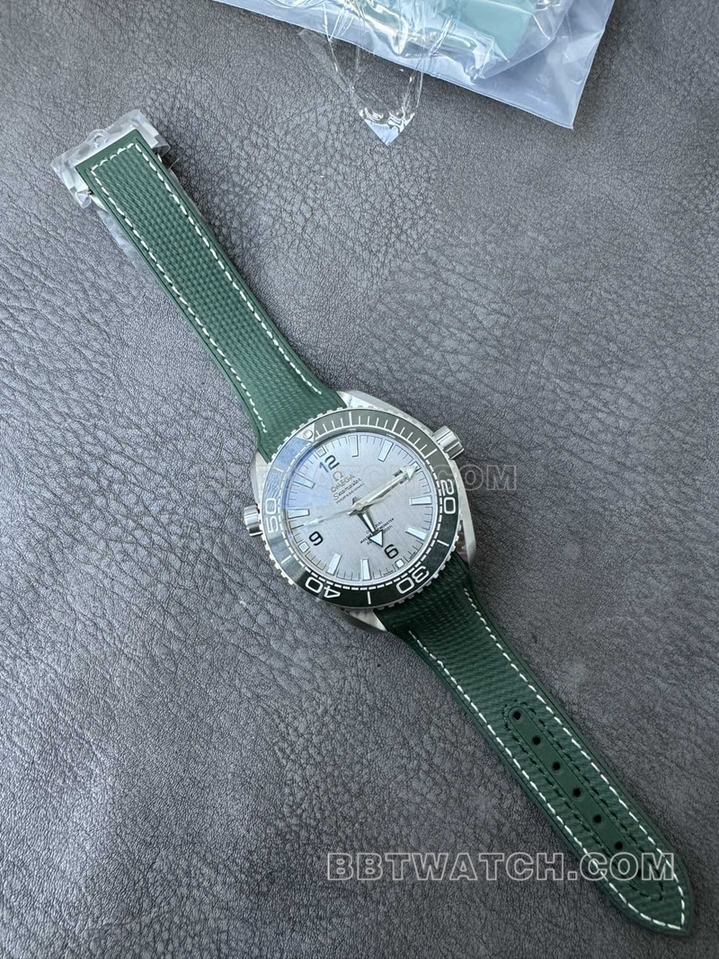 Omega VS Seamaster 215.32.44.21.06.001 Reloj mecánico súper clonado de acero inoxidable con esfera gris