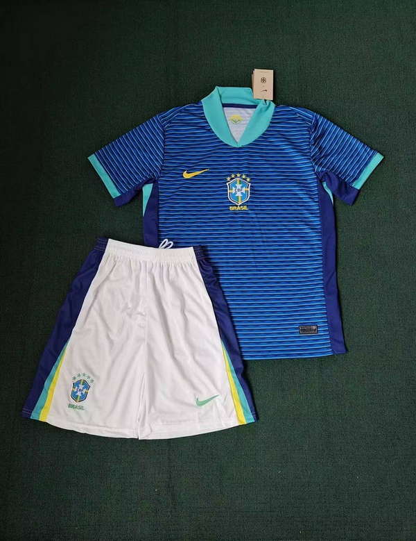 Brazil National Team Away game 2026World Cup football jersey Clothing Jersey Suit Shorts Seleção S-4XL