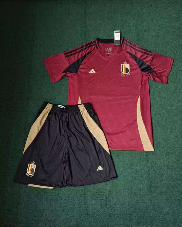 Belgium National Team Home field 2026World Cup football jersey Clothing Jersey Suit Shorts Red Devils S-4XL
