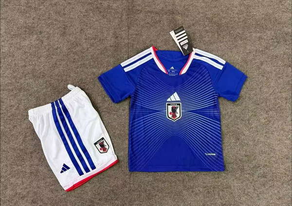 Japan National team home stadium 2026World Cup jersey set Children's jersey Soccer uniform Clothing Shorts 16-28  2-13 YEARS