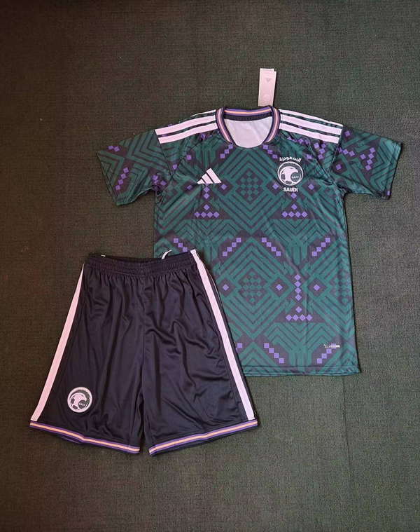 Saudi Arabia National Team Home field 2026World Cup jersey set Soccer uniform Clothing Shorts S-4XL