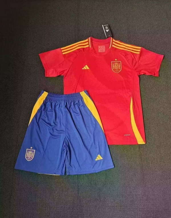 Spain National Team Home field 2026World Cup jersey set Soccer uniform Clothing Shorts La Roja S-4XL