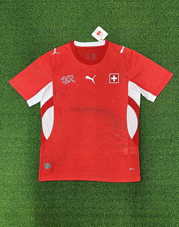 2026World Cup football jersey Clothing Jersey Switzerland Home field S-4XL