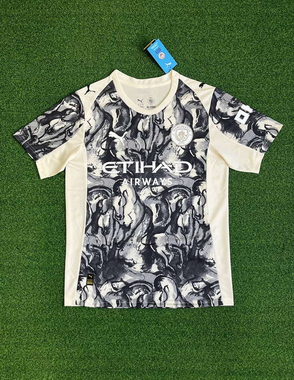 Club football uniform Clothing Jersey Manchester City/Manchester City/Manchester City F.C. Year of the Horse Special Edition S-4XL