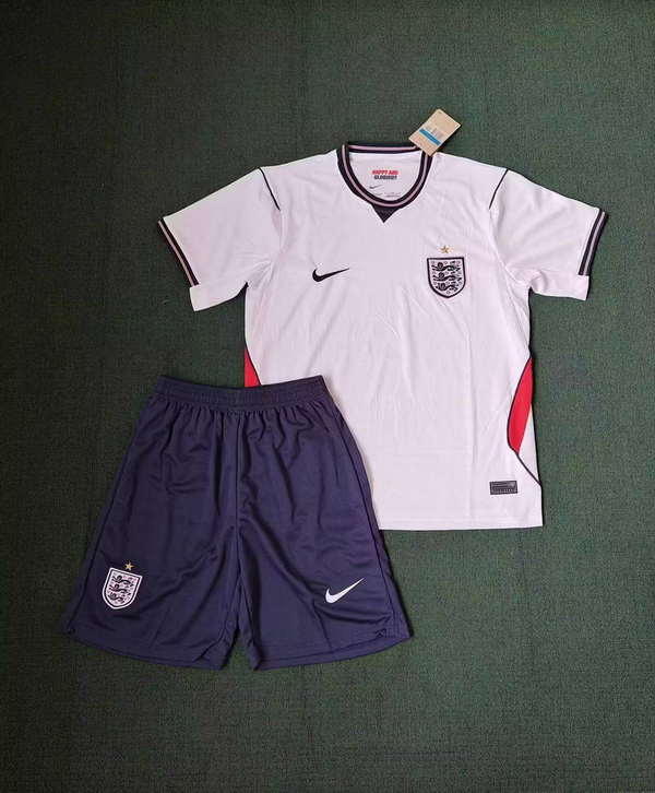 England National Team Home field 2026World Cup jersey set Soccer uniform Clothing Shorts Three Lions S-4XL