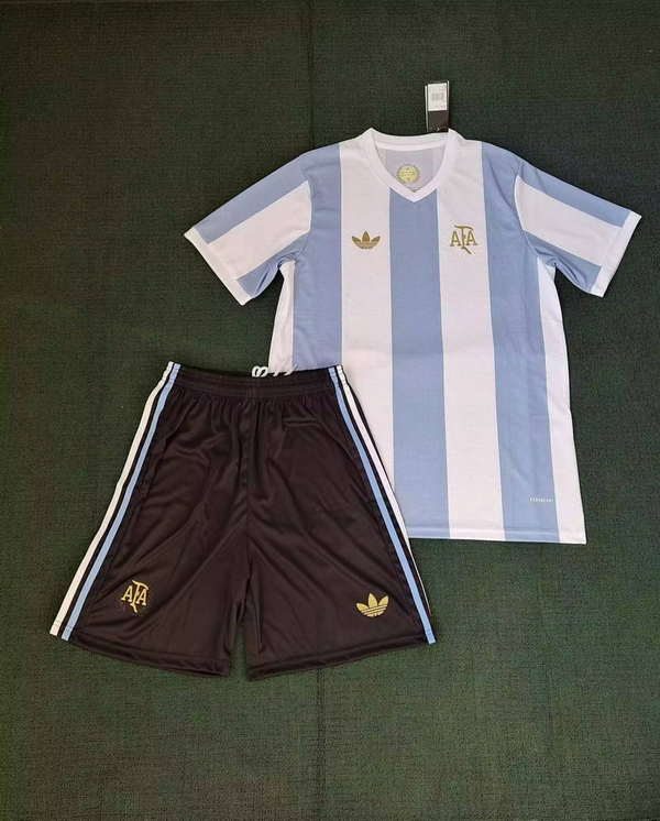 Argentina National Team Commemorative Edition 2026World Cup football jersey Clothing Jersey Suit Shorts S-4XL