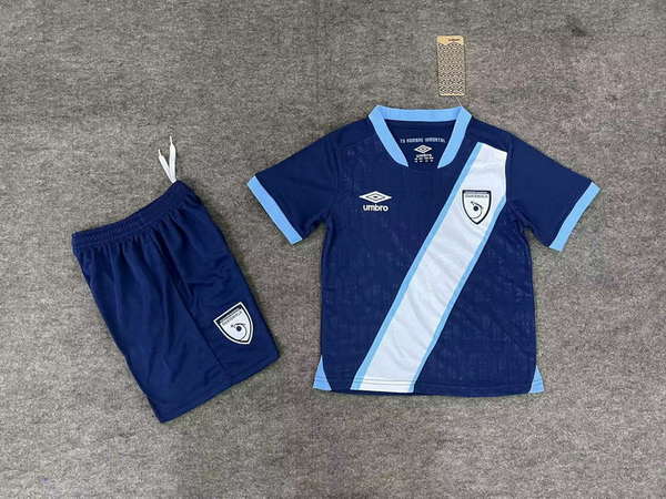 Guatemala National Team Away game 2026World Cup jersey set Children's jersey Soccer uniform Clothing Shorts 16-28  2-13 YEARS