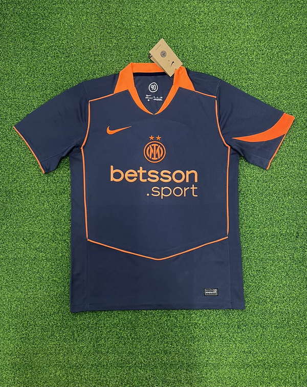 Club football uniform Clothing Jersey Inter Milan/FC Internazionale Milano 2526 Away game Nerazzurri S-4XL