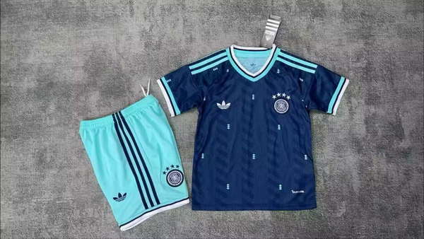 Germany National Team Away game 2026World Cup jersey set Children's jersey Soccer uniform Clothing Shorts 16-28  2-13 YEARS