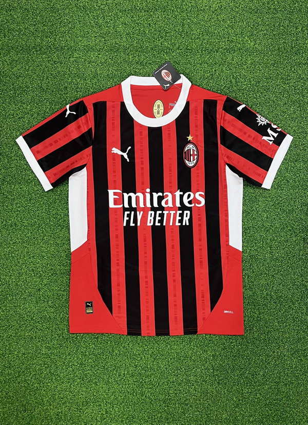 Club football uniform Clothing Jersey AC Milan/AC Milan 2425Home field S-4XL