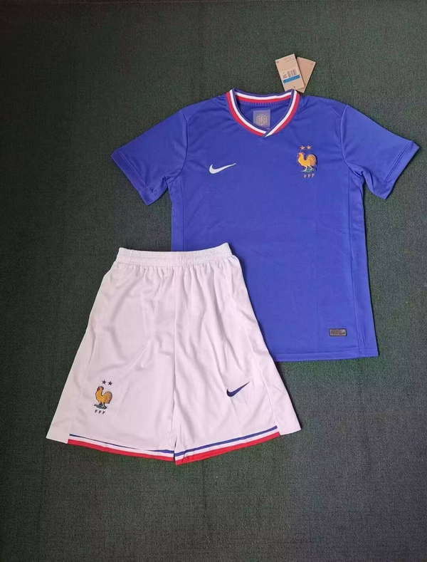 France National Team Home field 2026World Cup football jersey Clothing Jersey Suit Shorts S-4XL