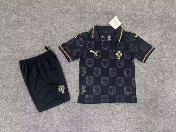 Portugal National Team Special Edition 2026World Cup jersey set Children's jersey Soccer uniform Clothing Shorts 16-28  2-13 YEARS