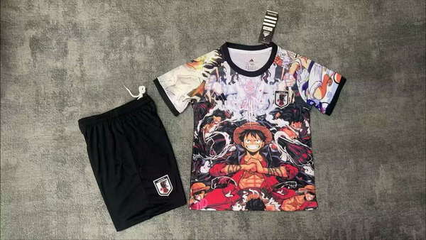 Japan National Team One Piece 2026World Cup jersey set Children's jersey Soccer uniform Clothing Shorts 16-28  2-13 YEARS