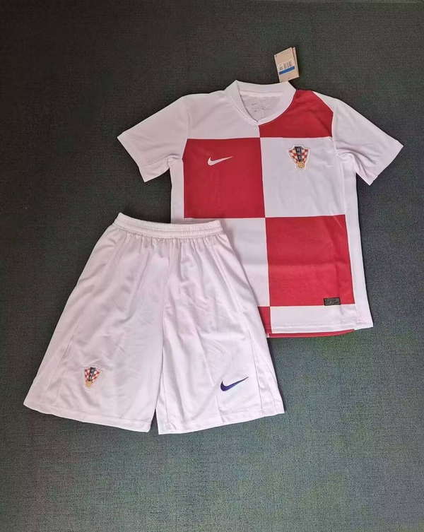 Croatia National Team Home field 2026World Cup football jersey Clothing Jersey Suit Shorts S-4XL