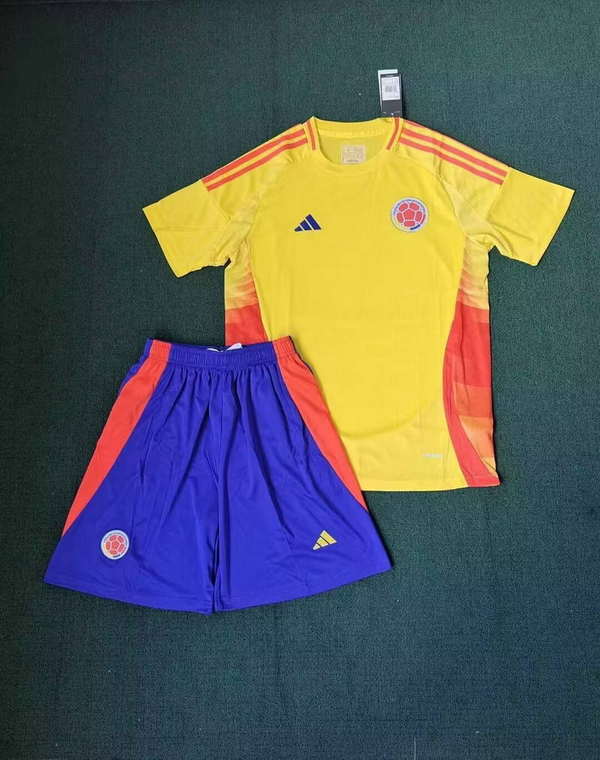 Colombia National Team Home field 2026World Cup football jersey Clothing Jersey Suit Shorts Copa America S-4XL