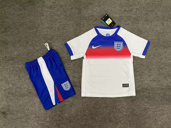 England National Team Home field 2026World Cup jersey set Children's jersey Soccer uniform Clothing Shorts 16-28  2-13 YEARS