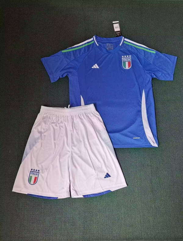 Italy National Team Home field 2026World Cup jersey set Soccer uniform Clothing Shorts Azzurri S-4XL