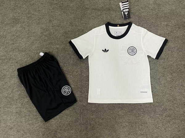 Germany National Team Anniversary 2026World Cup jersey set Children's jersey Soccer uniform Clothing Shorts 16-28  2-13 YEARS