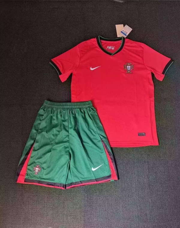 Portugal National Team Home field 2026World Cup jersey set Soccer uniform Clothing Shorts S-4XL