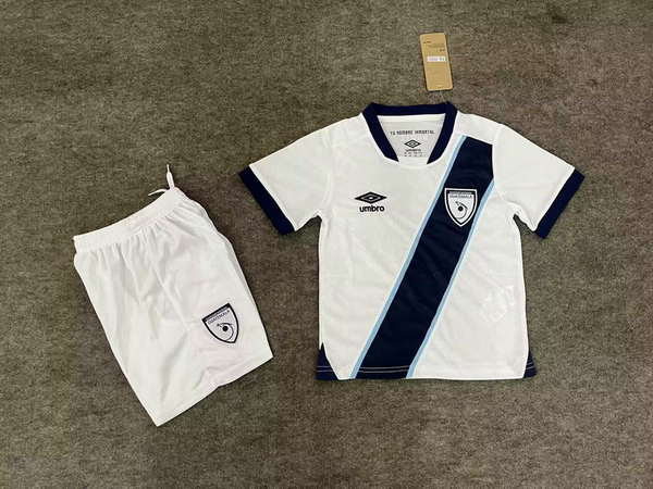 Guatemala National Team Home field 2026World Cup jersey set Children's jersey Soccer uniform Clothing Shorts 16-28  2-13 YEARS