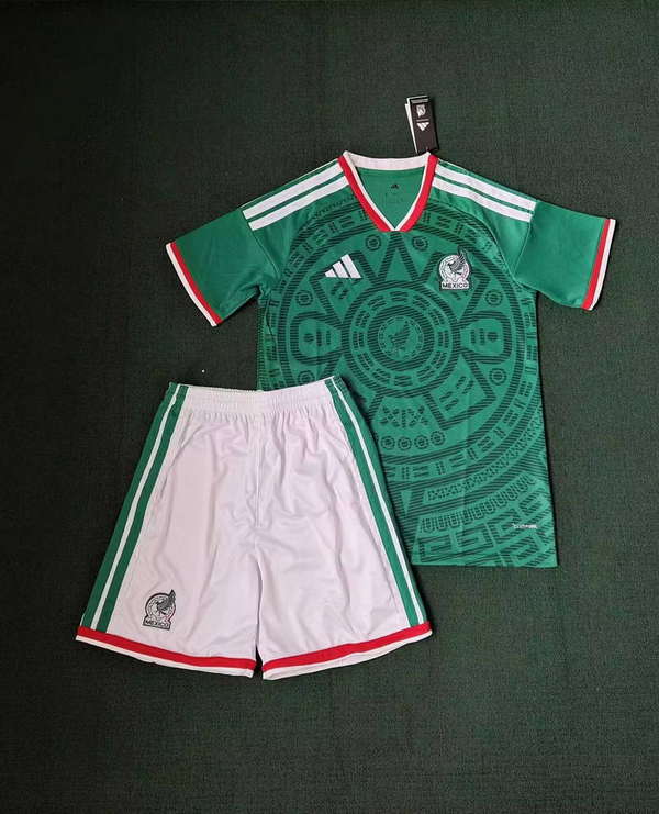 Mexico National Team Home field 2026World Cup jersey set Soccer uniform Clothing Shorts S-4XL